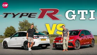 Honda Civic Type R Vs VW Golf GTI Clubsport Who Makes The Best Hot Hatch 