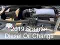 Mercedes Sprinter Van V6 Diesel Oil Change Guide - DIY step by step