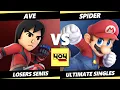 Download Lagu 4o4 Weekly 64 LOSERS SEMIS - Spider (Cloud, Mario) Vs. Ave~ (Mii Brawler) Smash Ultimate - SSBU