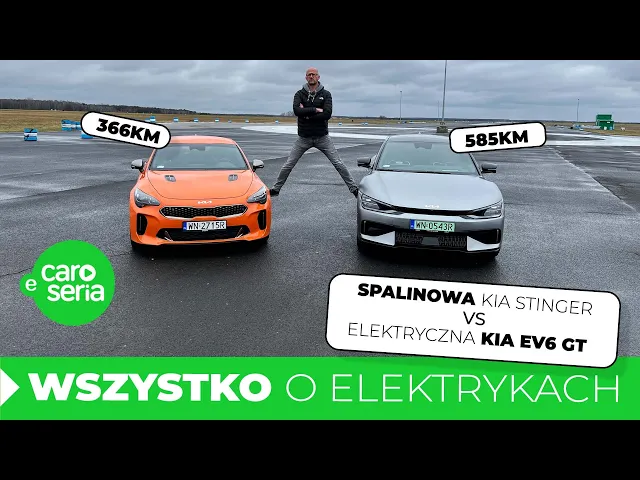 Kia Stinger i elektryczna Kia EV6, czyli ja Wam Dam elektryki! (TEST PL 4K) | eCaroSeria