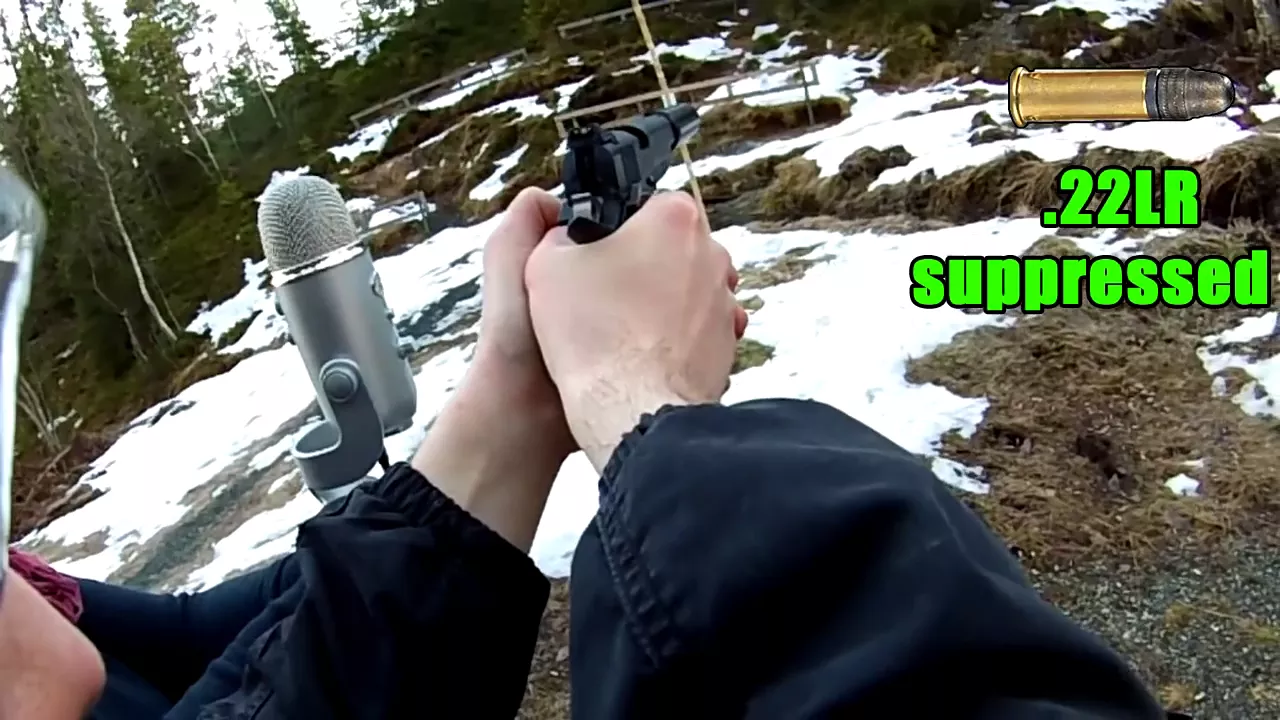 Recording gunshot sounds with a high quality microphone (Blue Yeti)