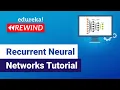 Recurrent Neural Networks Tutorial RNN LSTM Tensorflow Tutorial Edureka DL Rewind - 7