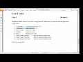 Lab 9 Binary Search Tree Data Structures and Algorithm Spring 2020