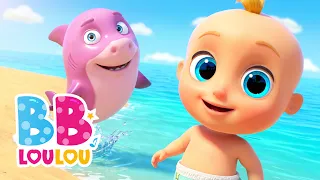 BB LouLou | Bébé Requin 🦈 + A Ram Sam Sam - Comptines pour Enfants