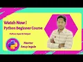 Python Input Output Python Tutorial for Beginners in Hindi English