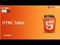 How to Create Table in HTML in TAMIL Master Course - Entire Skill