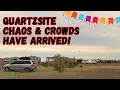 Lagu Chaos in Quartzsite Begins - NYE Bash \u0026 Drum Circle at La Posa South LTVA | Solo Female Van Life