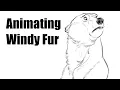 Animating Wind Blown Fur