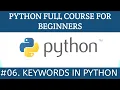 06 keywords in python Python Full Course for Beginners