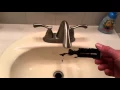 Bathroom Sink quick fix How to remove and clean the Stopper - unclog sink