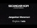 Lagu KARAOKE SECANGKIR KOPI | JHONNY ISKANDAR