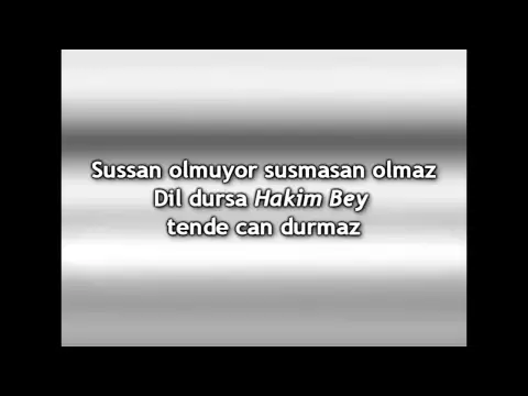 Download MP3 Mehmet Erdem-Hakim Bey (Şarkı Sözleri-Lyrics)