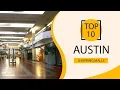Top 10 Shopping Malls to Visit in Austin USA - English