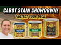Don t Use the Wrong Stain Cabot Deck Stains Tested