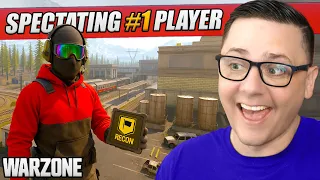 Spectating the Number 1 Solo Player in Warzone