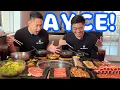 PREMIUM ALL YOU CAN EAT KBBQ WOW Cow Korean BBQ In EL Monte California Food Review