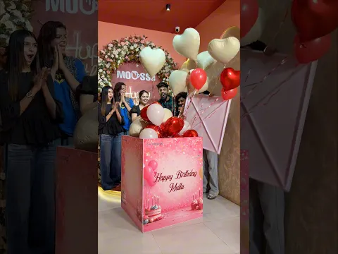 Birthday surprise 🥳