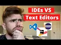 Why you shouldn t use an IDE to code
