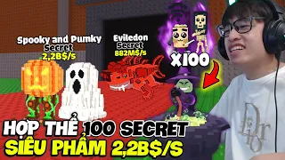 HÙNG AKIRA BUFF MAX LUCK UPDATE ẨN HỢP THỂ 100 SECRET BẮT SIÊU PHẨM 2,2B TOP SERVER STEAL A BRAINROT