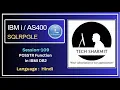 Posstr function in db2 sql SQLRPGLE ibmi training sqlrpgle as400 ibm db2 function