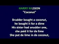 Harry Nilsson   Put the Lime in the Coconut