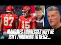 Patrick Mahomes Finally Explained Why He Isn t Targeting Travis Kelce Pat McAfee Show