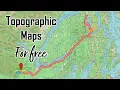 Downloading High-Resolution Topographic Maps for Free
