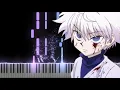 Download Lagu Hunter x Hunter - Ginpatsu no Lullaby (Killua's Theme) Piano Cover