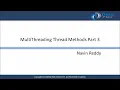 Java MultiThreading Thread Methods Part-3