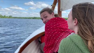 A Leisurely Sail Aboard Little Bird in Trout Creek