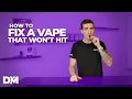 How To Fix A Disposable Vape That Won t Hit - Distromike