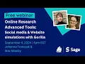 Online Research Advanced Tools Social media Website simulations with Gorilla Experiment Builder