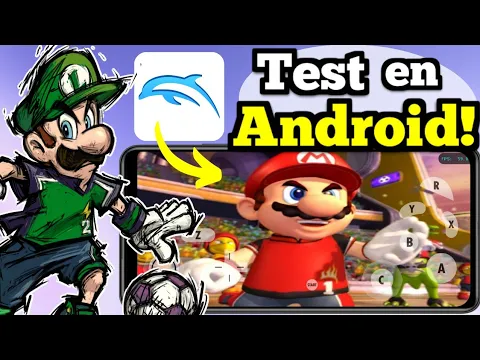 تحميل لعبة كرة القدم MARIO STRIKERS للاندرويد بدون نت محاكي Dolphin 1 Video