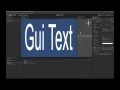 Unity GUI Tutorial - Scale GUIText to the right size for every resolution