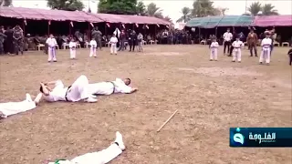 الشاعر متمم الجبوري قصيدته بعنوان شهيد العراق القيت في حفل السنة الثالثه على الانتصار على الدواعش 