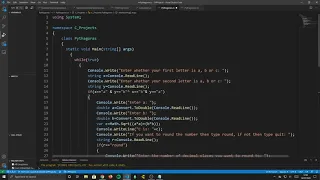 How To Create A Pythagoras Theorem Calculator In C