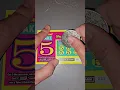 5X WINNER New Instant Take 5 NYC NY Lottery Scratch Off Ticket