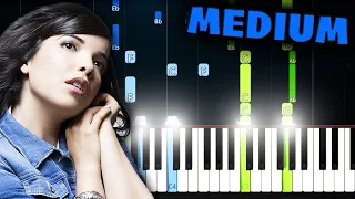 Download Indila - Dernière Danse - Piano Tutorial (MEDIUM) MP3