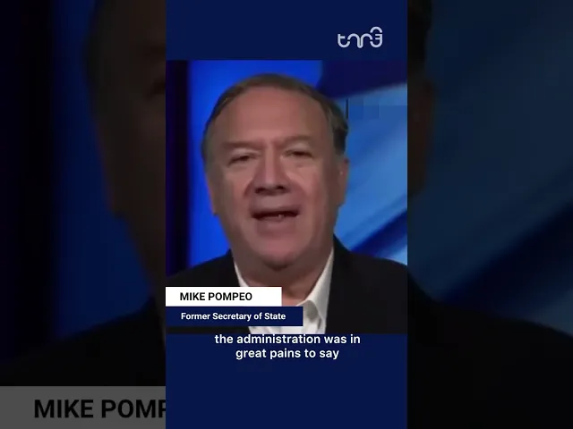 ⁣Mike Pompeo says Iran is involved in Palestinian resistance & US should go to war with Iran directly