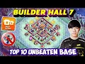 Download Lagu TOP 10 NEW BUILDER HALL 7 BASE + REPLAY  || BH7 BASE WITH LINK || BH7 BASE LAYOUT || BH7 BASE 2024