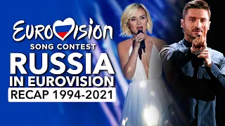 Download 🇷🇺 Russia in Eurovision Song Contest (1994 - 2021 | RECAP Россия на Евровидении) MP3