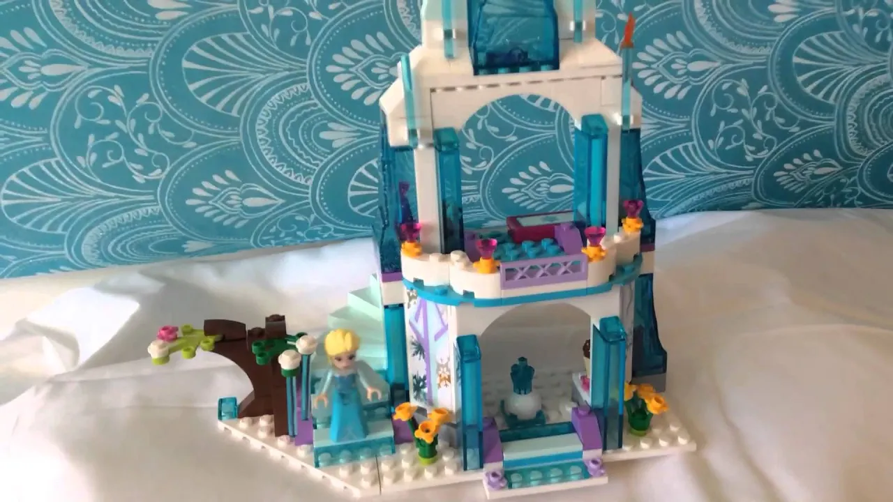Lego Disney Frozen Elsa's Sparkling Ice Castle Set 41062 with Ana & Olaf