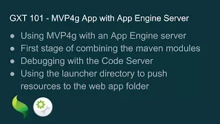 GXT 101 - P4g App with App Engine Server