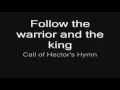 HammerFall - Hector's Hymn (lyrics) HD