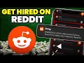 Here s how I get jobs these days on Reddit Any niche at all Copy me