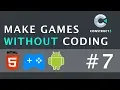 Behaviors - Make Games Without Coding Using Construct 3 Part 7