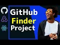 React project Github Finder using redux toolkit