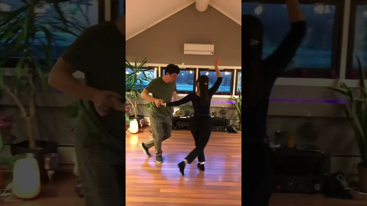 One of the workshops of past weekend in Norway! 🥰#westcoastswing #semionmaria#modernswing
