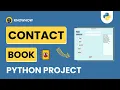 How to make Contact Book using Python Step-by-step Tutorial Python Project