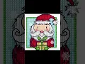 Santa Claus - Free Easy Cross Stitch Pattern Christmas PDF